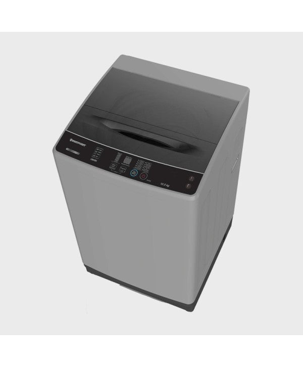 WESTPOINT WASHING MACHINE TOP LOADING 10.5KG SILVER