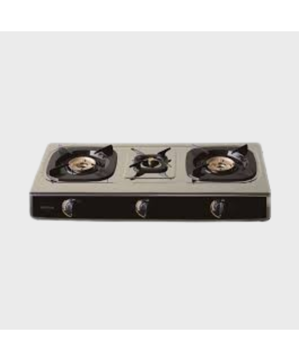 RINNAI GAS PLATE 3 BURNERS TOP PLATE:STAINLESS STEEL