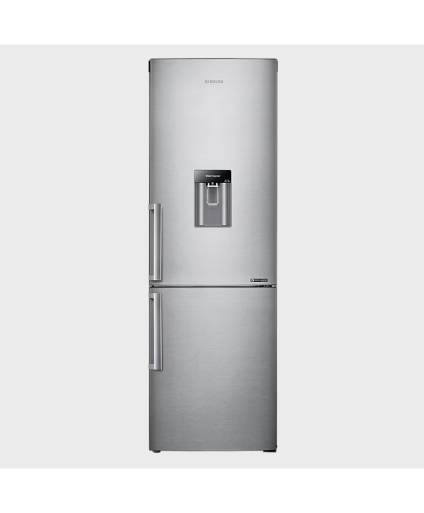 SAMSUNG REFRIGERATOR BOTTOM MOUNT 321L METAL GRAPHITE CLASS F WITH WATER DISPENSER