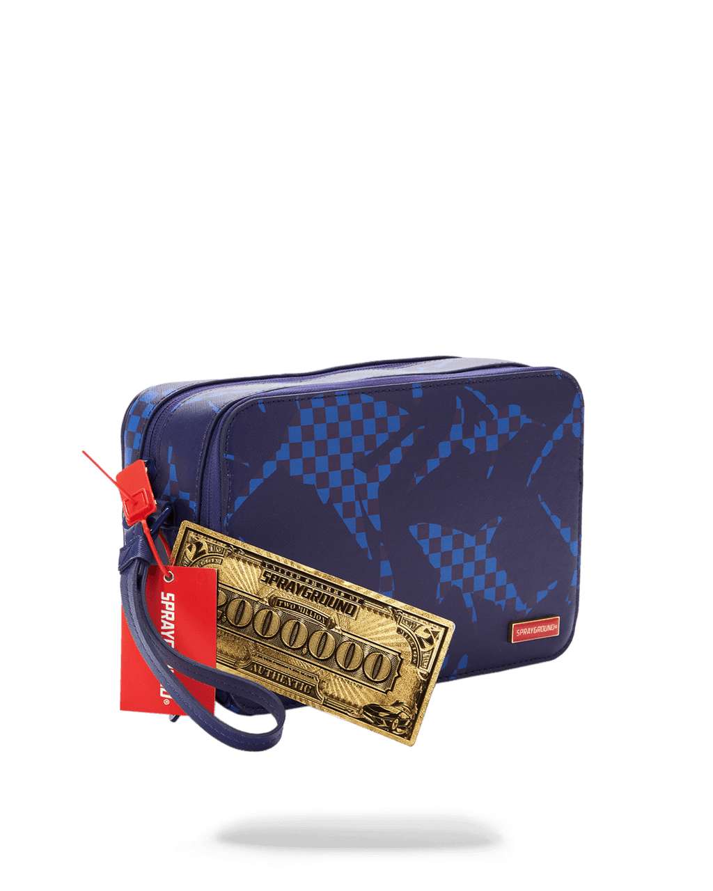 SHARK CHECK (BLUE) TOILETRY