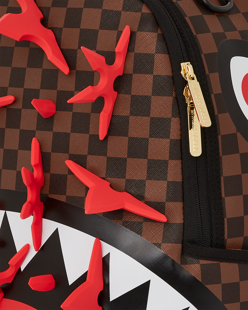 REAL 3D NINJA STARS SMASHED BACKPACK (DLXV)