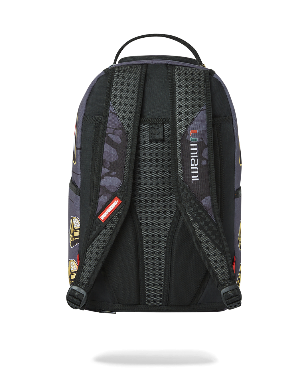CANES MUSCLE UNIVERSITY OF MIAMI BACKPACK (WITH WARREN SAPP)