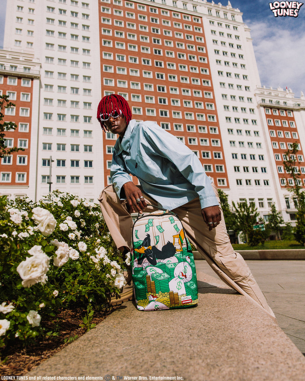 LOONEY TUNES DAFFY DUCK ANOTHER DAY ANOTHER DUCK BACKPACK