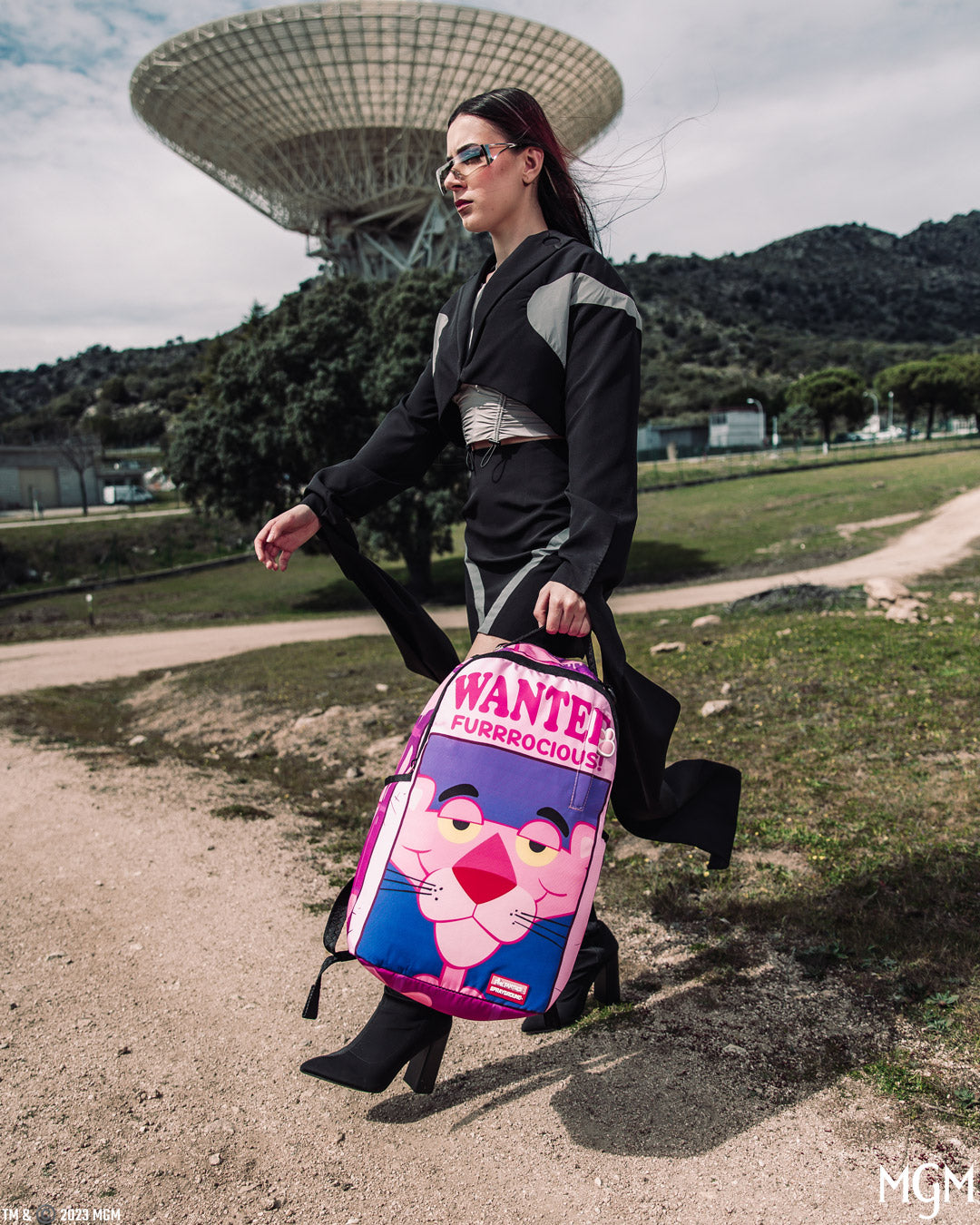 PINK PANTHER FURRROCIOUS BACKPACK