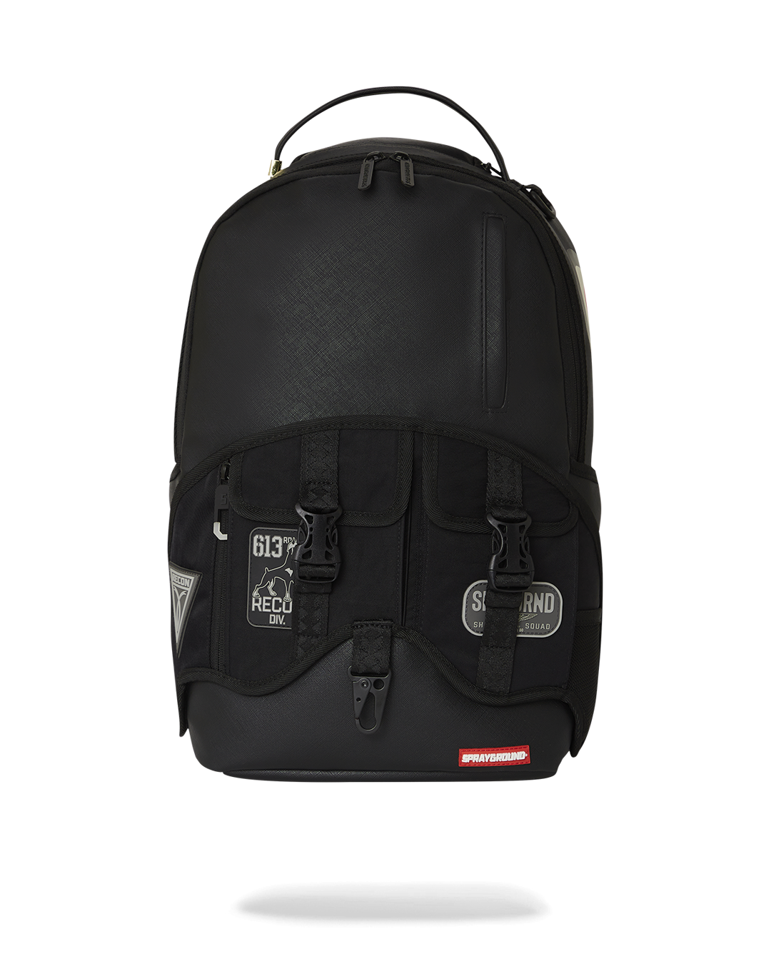 VELCRO SHARK - 3 INTERCHANGEABLE SHARKS BACKPACK (DLXV)