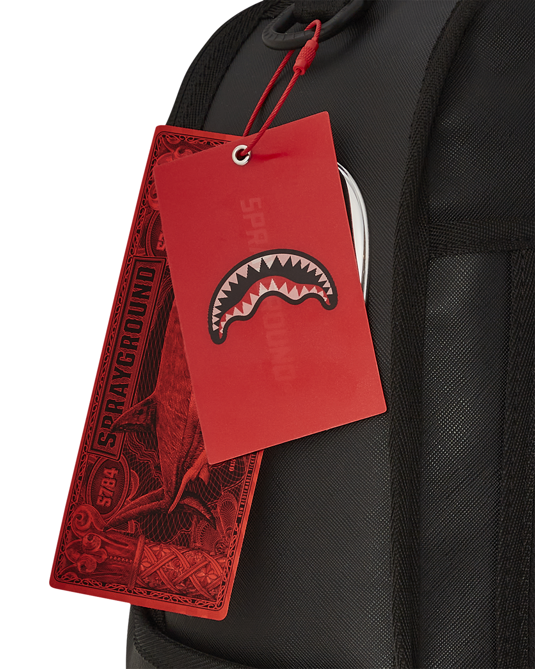 METALLIC TO THE TOUCH EXTRA DRIP BACKPACK