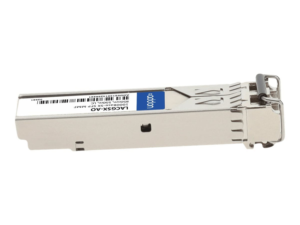 LINKSYS LACGSX COMPATIBLE TAA COMPLIANT 1000BASE-SX SFP TRANSCEIVER (MMF, 850NM, 550M, LC) LACGSX-AO