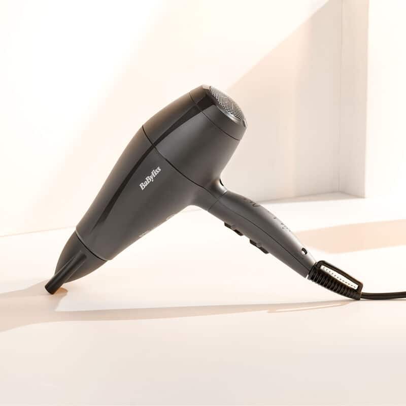 BABYLISS HAIR DRYER POWER DRY LIGHT 2000 WATTS, BLACK