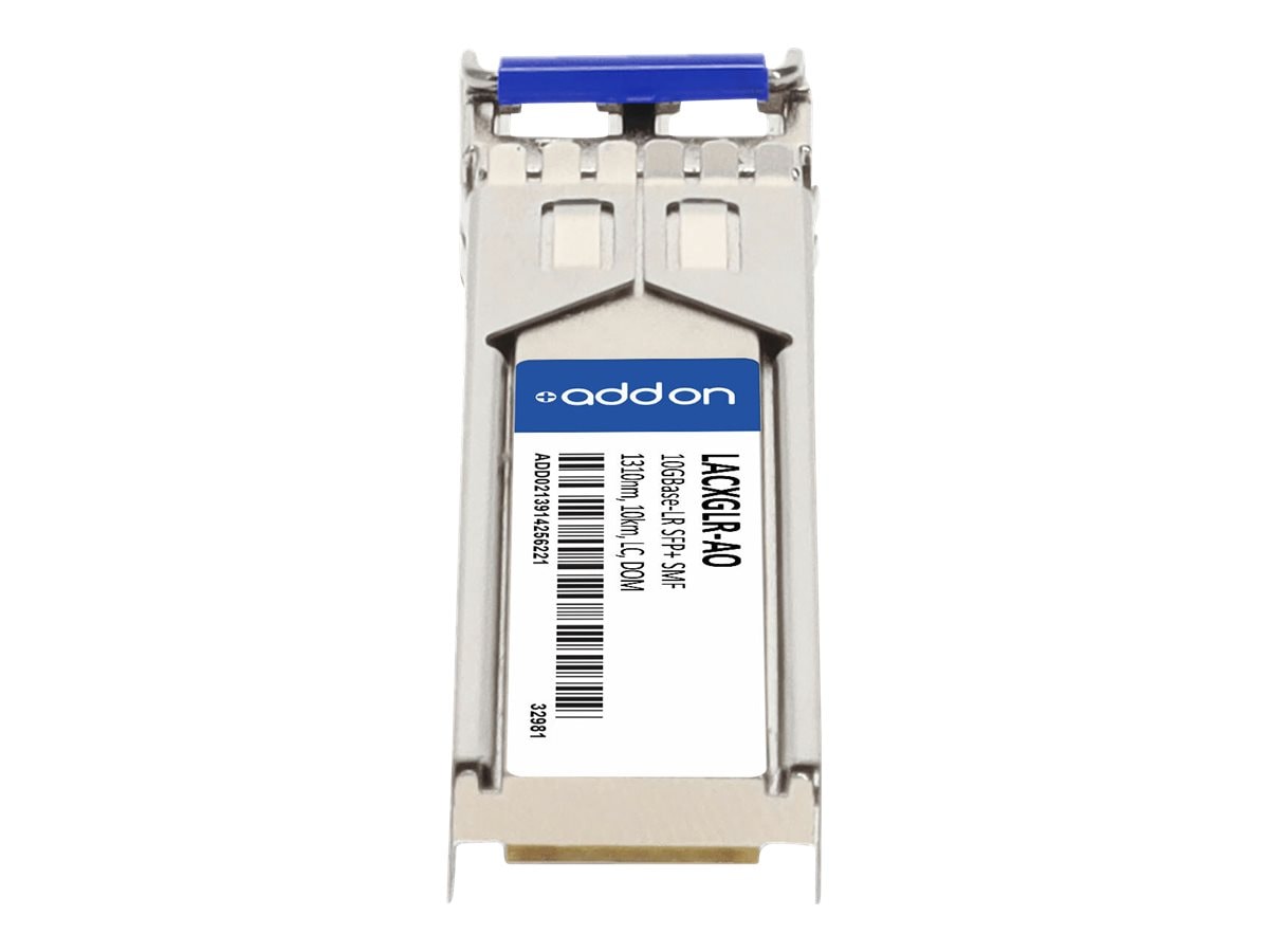 LINKSYS ADD-ON LACXGLR COMPATIBLE TAA COMPLIANT 10GBASE-LR SFP+ TRANSCEIVER (SMF, 1310NM, 10KM, LC, D LACXGLR-AO