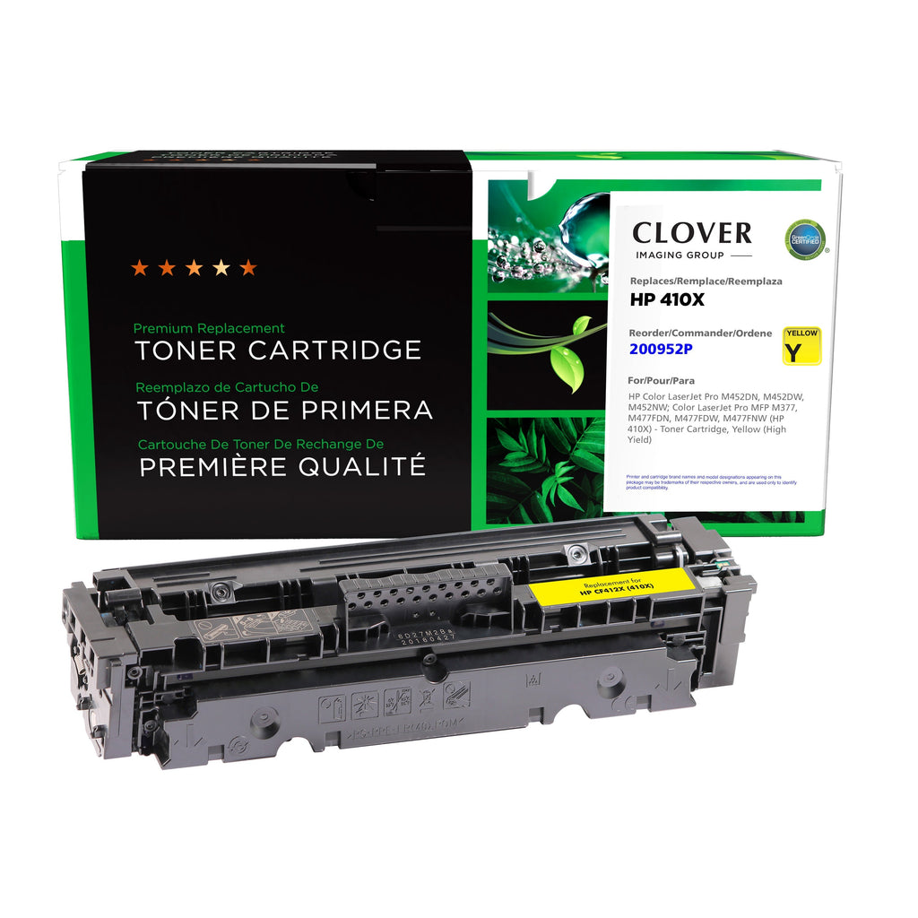 HP 410X High Yield Yellow Original LaserJet Toner Cartridge