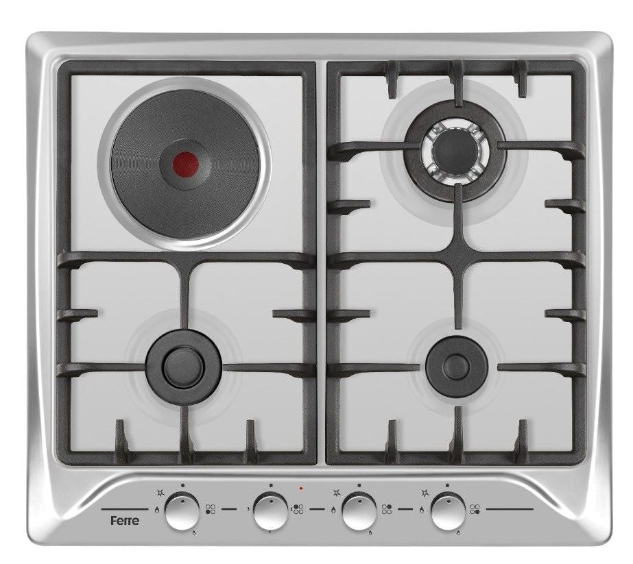 FERRE BUILT IN HOB 3 BURNERS  60 CM