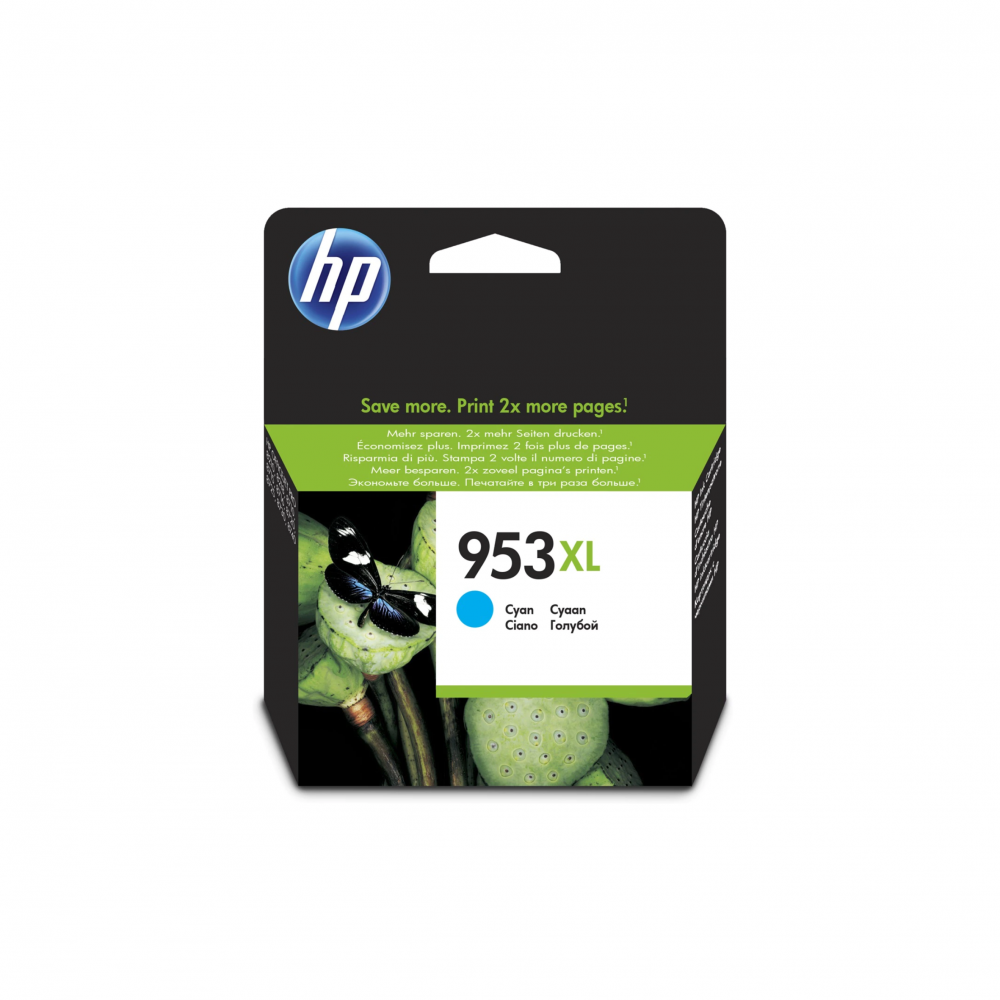 HP 953XL High Yield Cyan Original Ink Cartridge