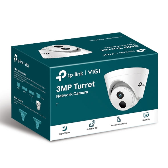 TP-Link 3MP Turret Network Camera (VIGI C400HP-2.8(UN)) TP-CAM-VIGI-C400HP-2.8(UN)
