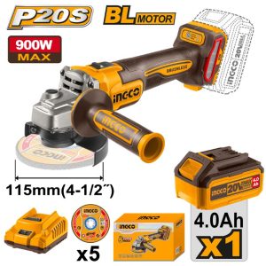 INGCO CORDLESS ANGLE GRINDER