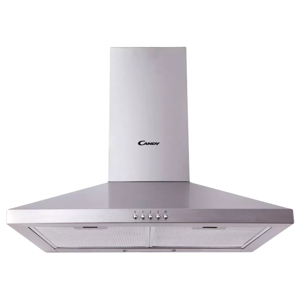 FERRE COOKER HOOD PYRAMID CHIMNEY  90 CM  INOX