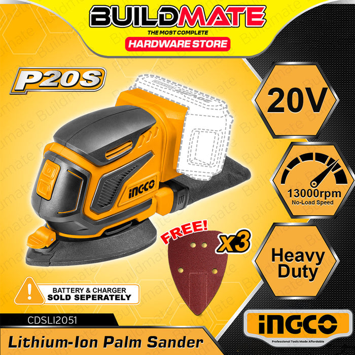 INGCO PALM SANDER  20 V