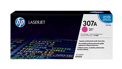 HP 307A Black Original LaserJet Toner Cartridge CE740A