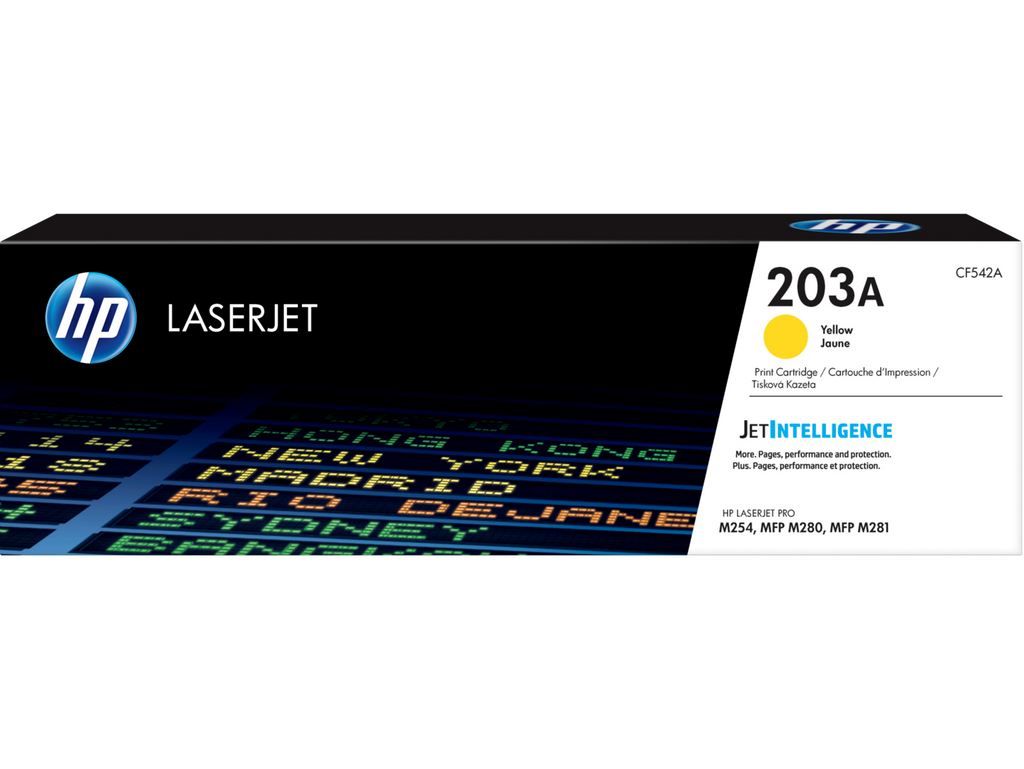 HP 203A Original Yellow LaserJet Toner Cartridge