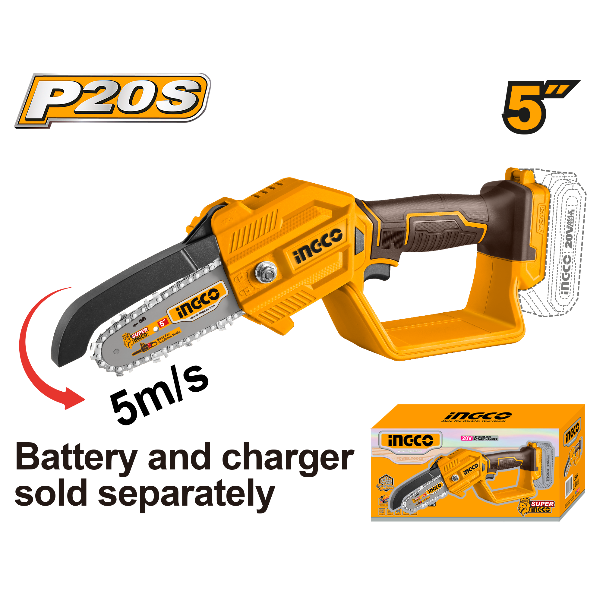 INGCO PRUNER SAW