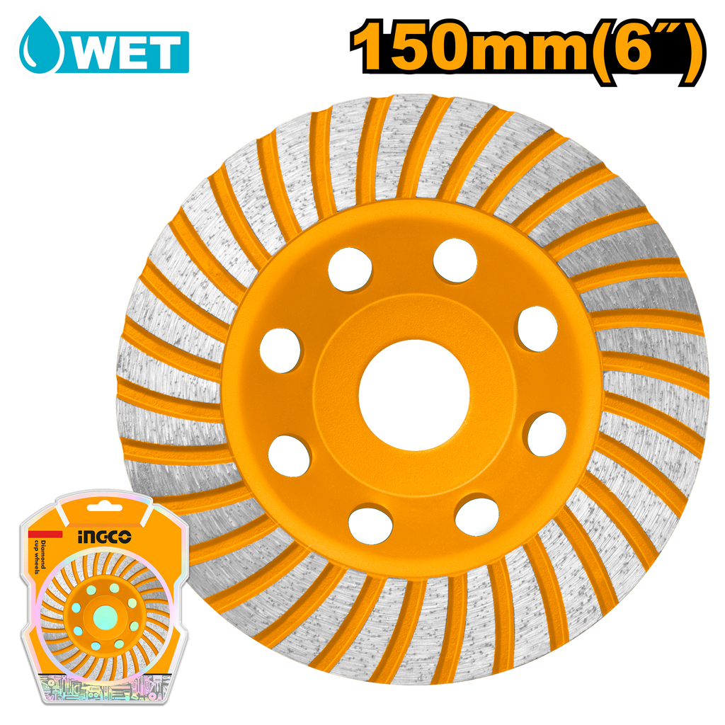 INGCO DIAMOND CUP WHEELS