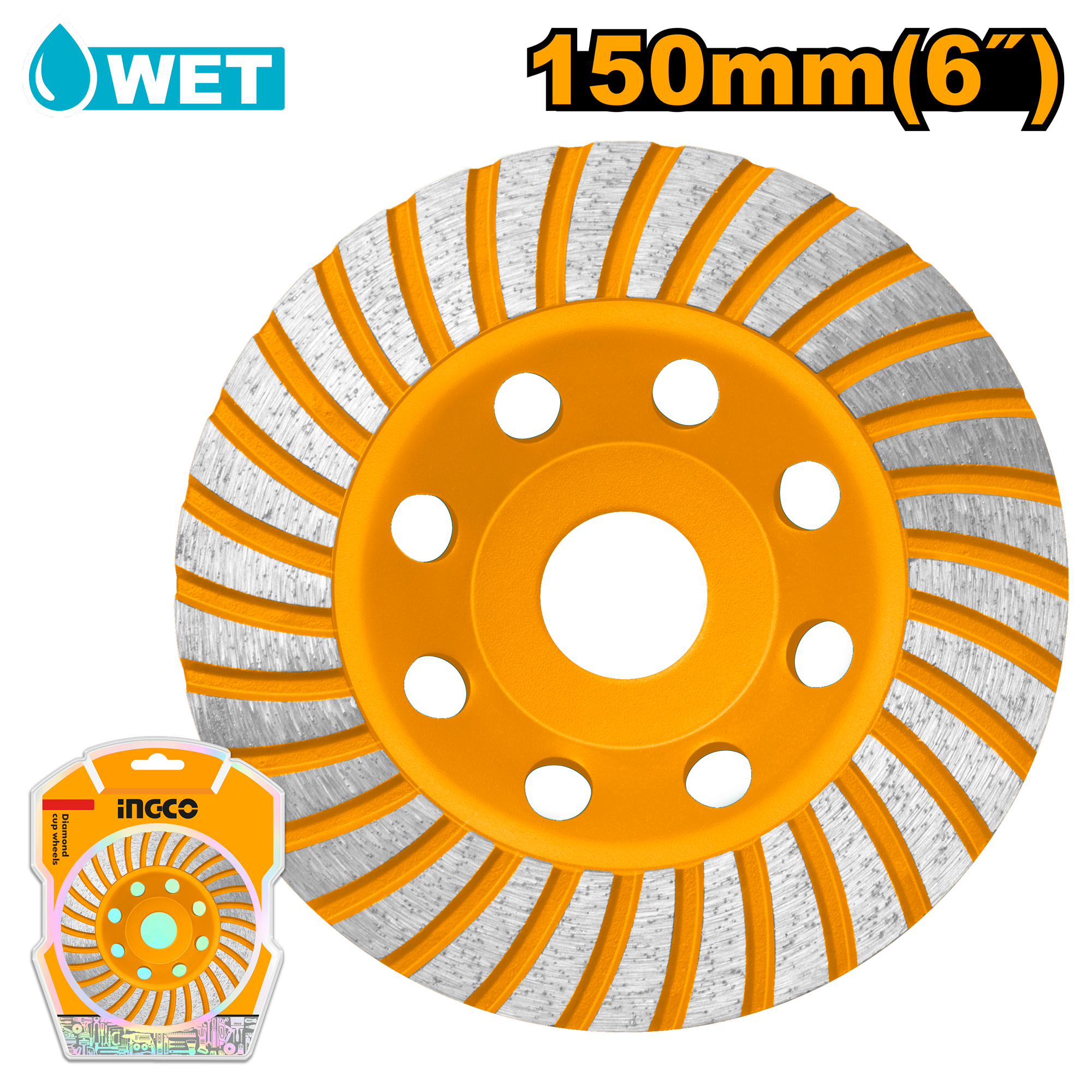 INGCO DIAMOND CUP WHEELS