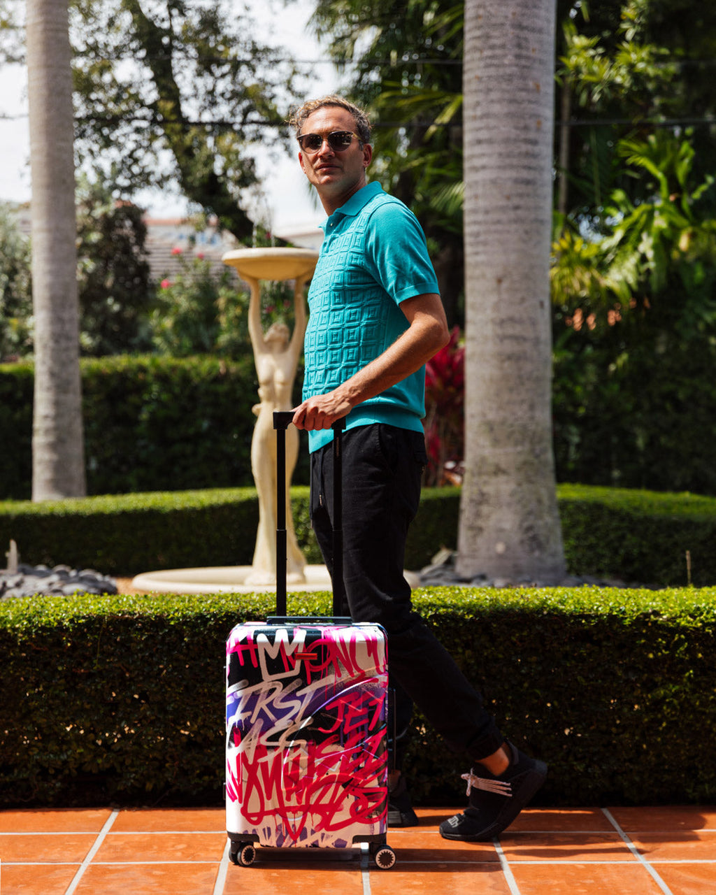 SHARK ATELIER SHARKNAUTICS HARDSHELL CARRY-ON LUGGAGE