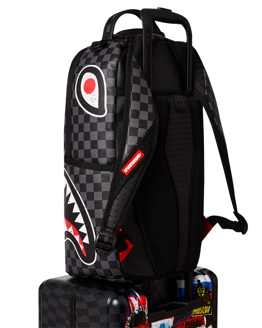 GLOBAL MOGUL UNLIMITED MILES SHARKNAUTICS HARDSHELL CARRY-ON LUGGAGE