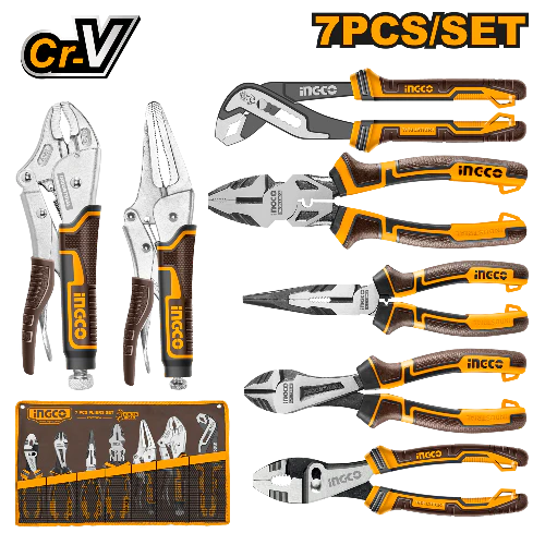 INGCO PLIERS SET   7 PCS
