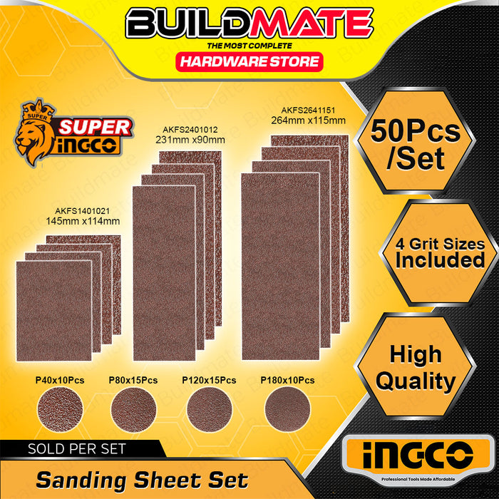 INGCO SANDING SHEET SET