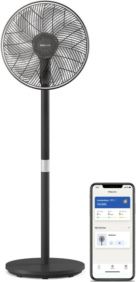 PHILIPS STAND FAN 3000 SERIES,POWERFUL,SILENT,CONNECTED CX3550