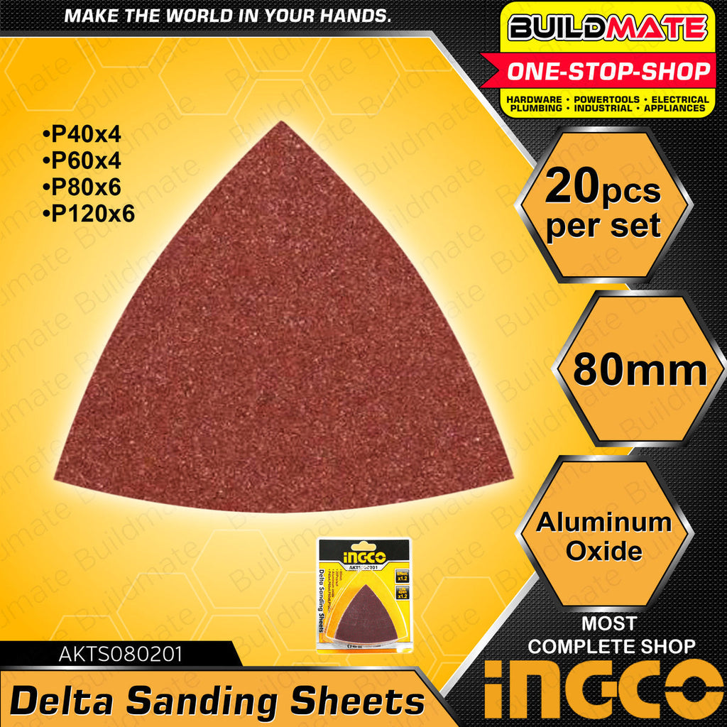 INGCO DELTA SANDING SHEETS