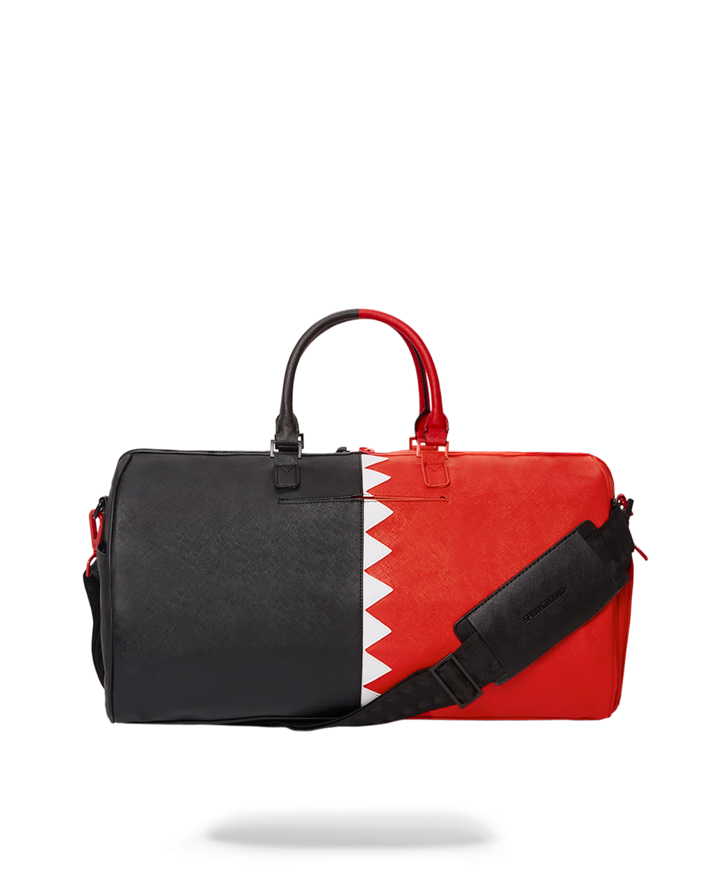 VERTICAL SHARK CUT & SEW DUFFLE