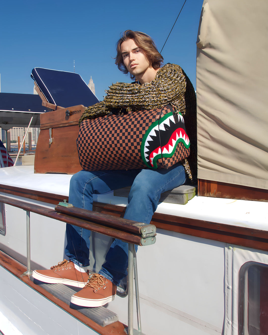 ROMEO AIR ITALIA SHARK DUFFLE