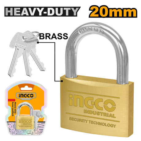 INGCO BRASS PADLOCK