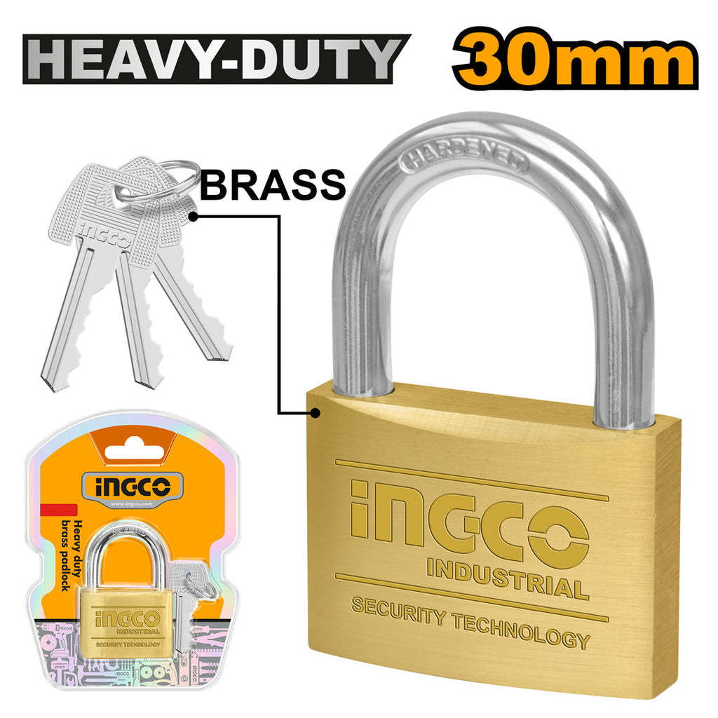 INGCO DUTYBRASS PADLOCK