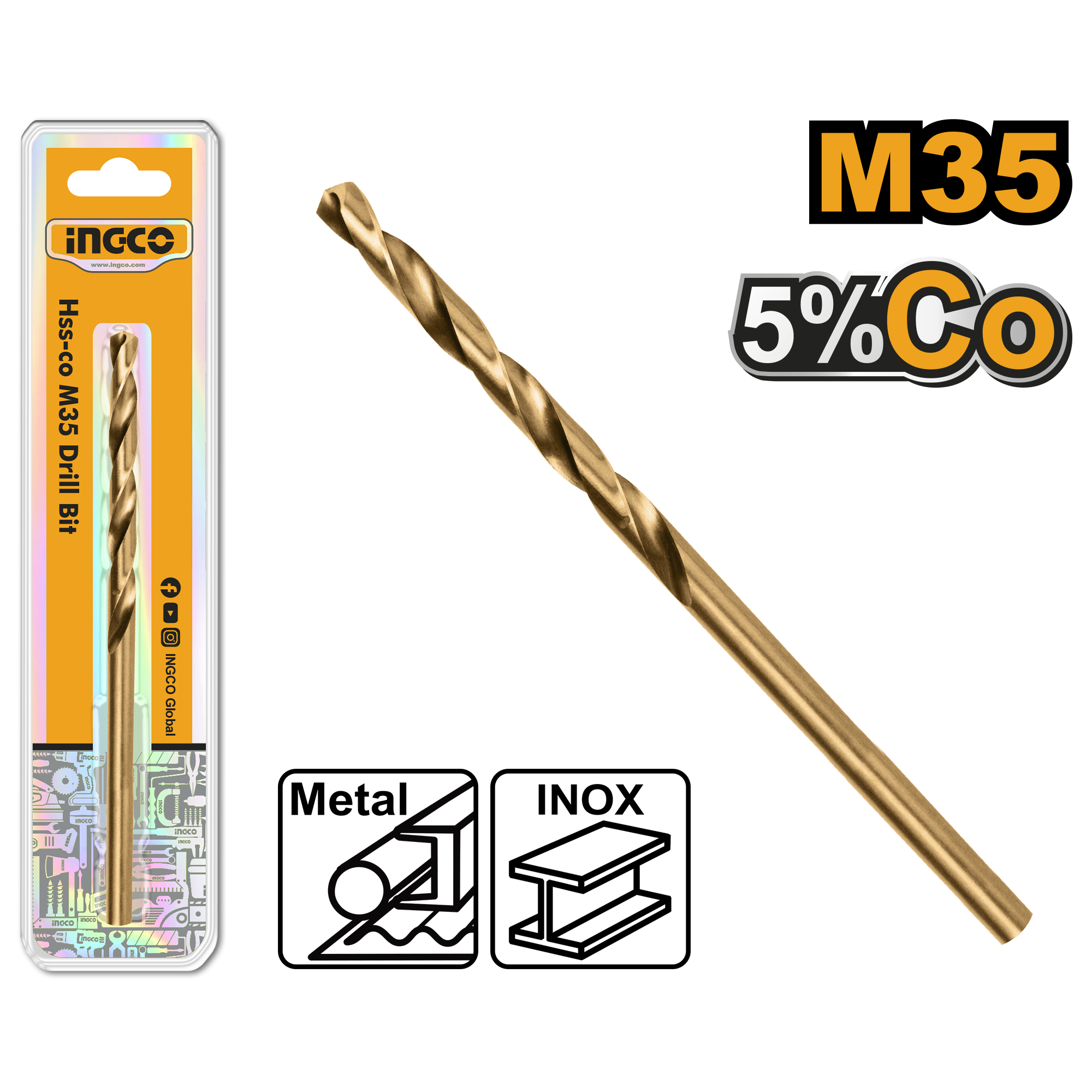 INGCO DRILL BIT HSS-CO