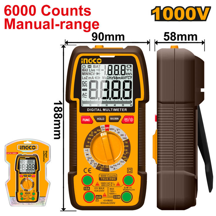 INGCO DIGITAL MULTIMETER