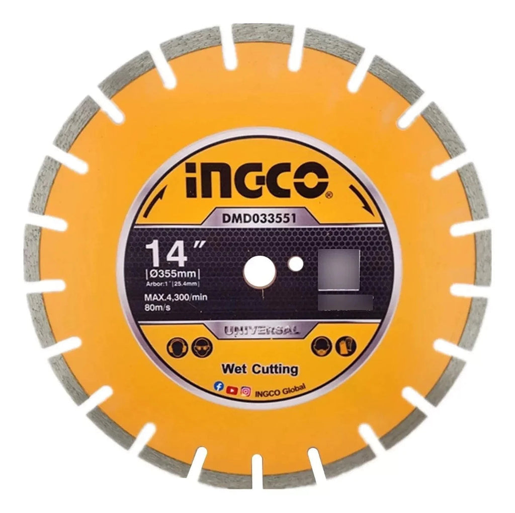 INGCO DIAMOND DISC ASPHALT AND CONCRETE CUTTING