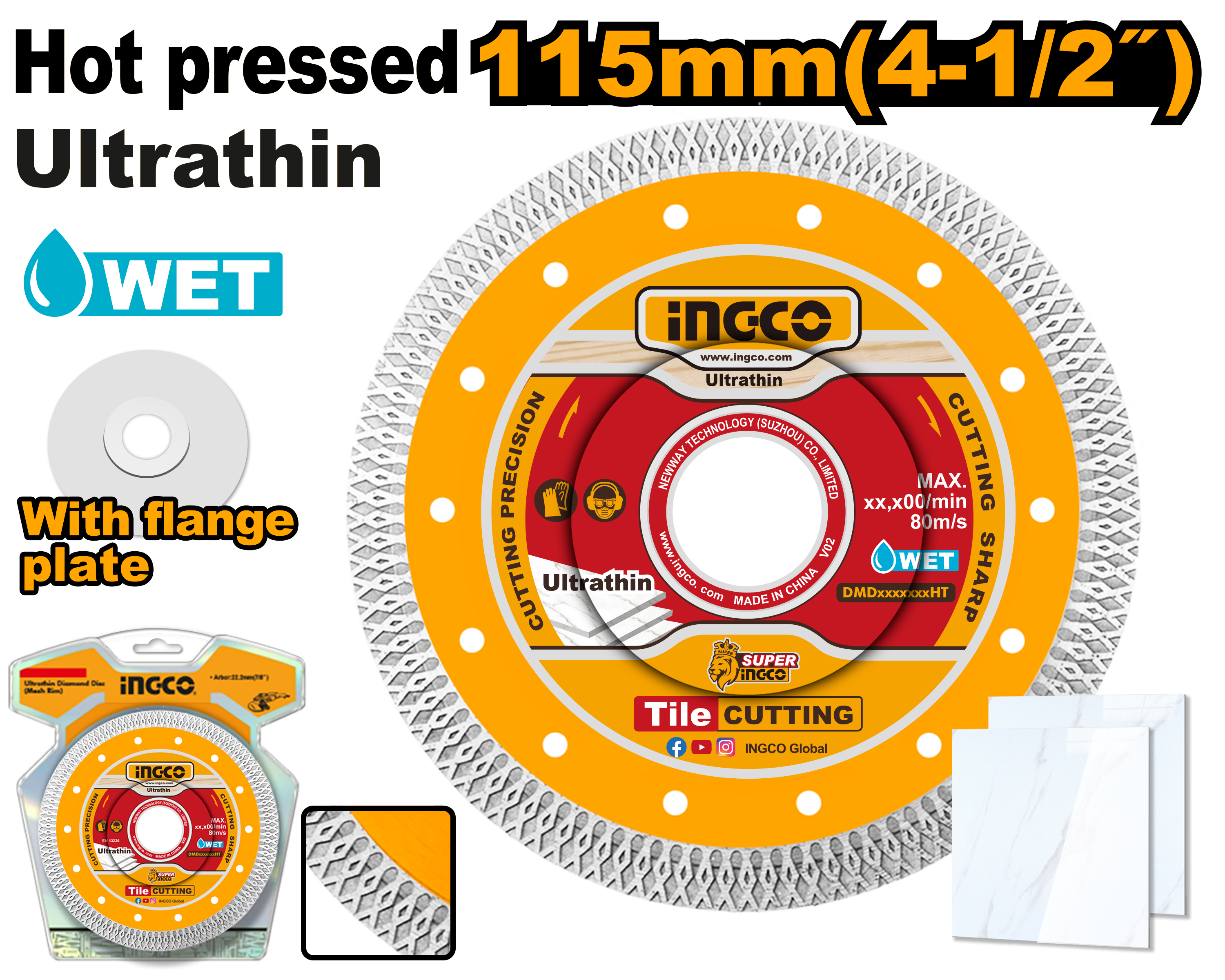 INGCO DIAMOND DISC ULTRA THIN