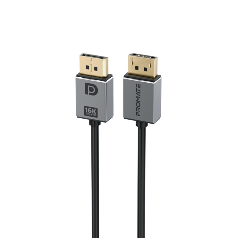 Promate 16K@60Hz High Definition Display Port 2.0 Cable (DPLink-16K) PRO-CABLE-DPLINK-16K