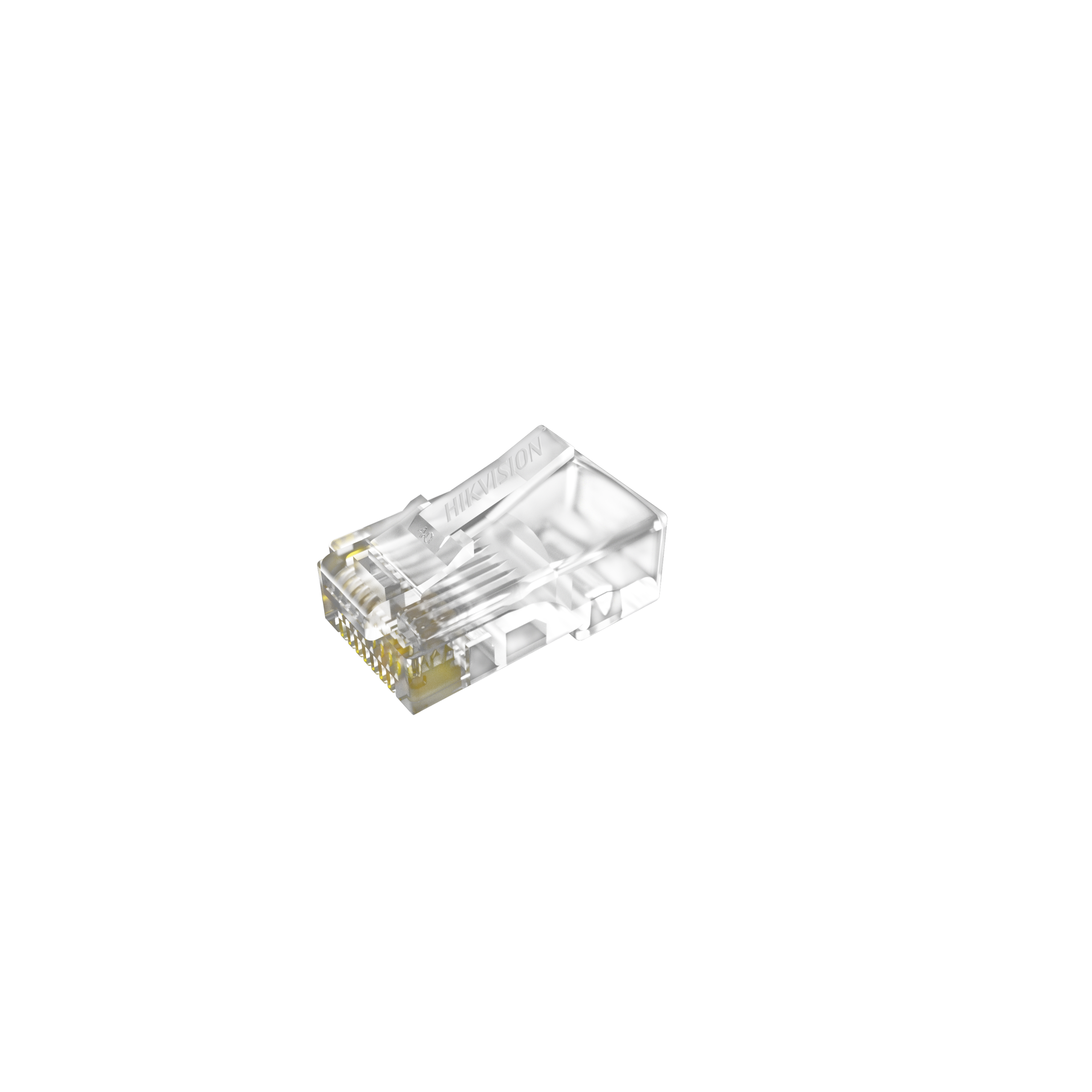 Hikvision RJ45 Plug for Cat6, Cat 6A Gold-Plated DS-1M6AUA DS-1M6AUA