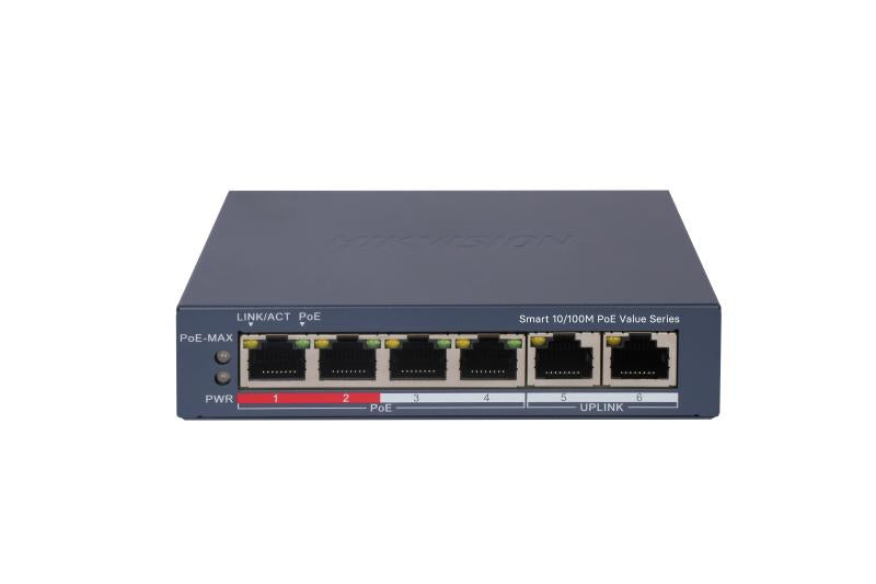 Hikvision Smart Managed 4 Port 10/100M PoE -3E1105P-EI/M -3E1105P-EI/M