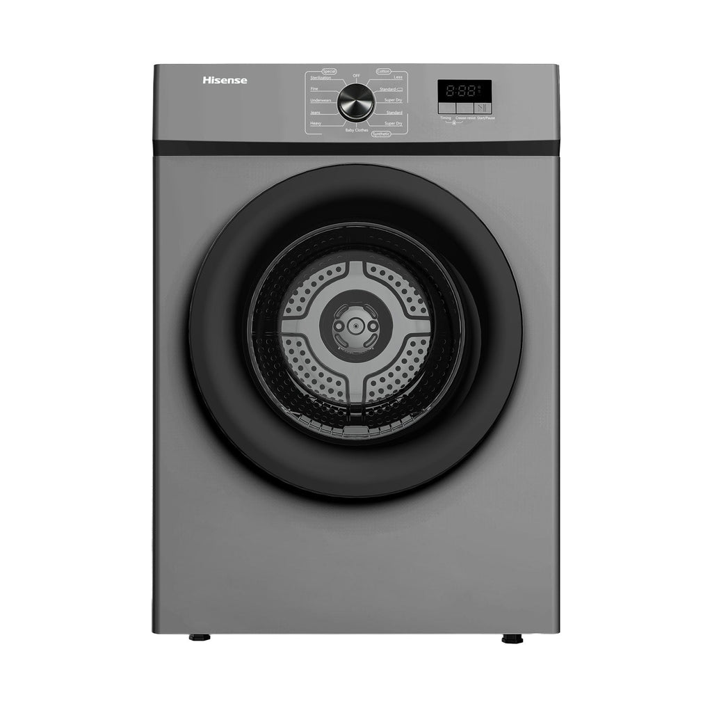 HISENSE WASHING MACHINE DRYER ONLY  8 KG  TITANIUM DV1W801UT