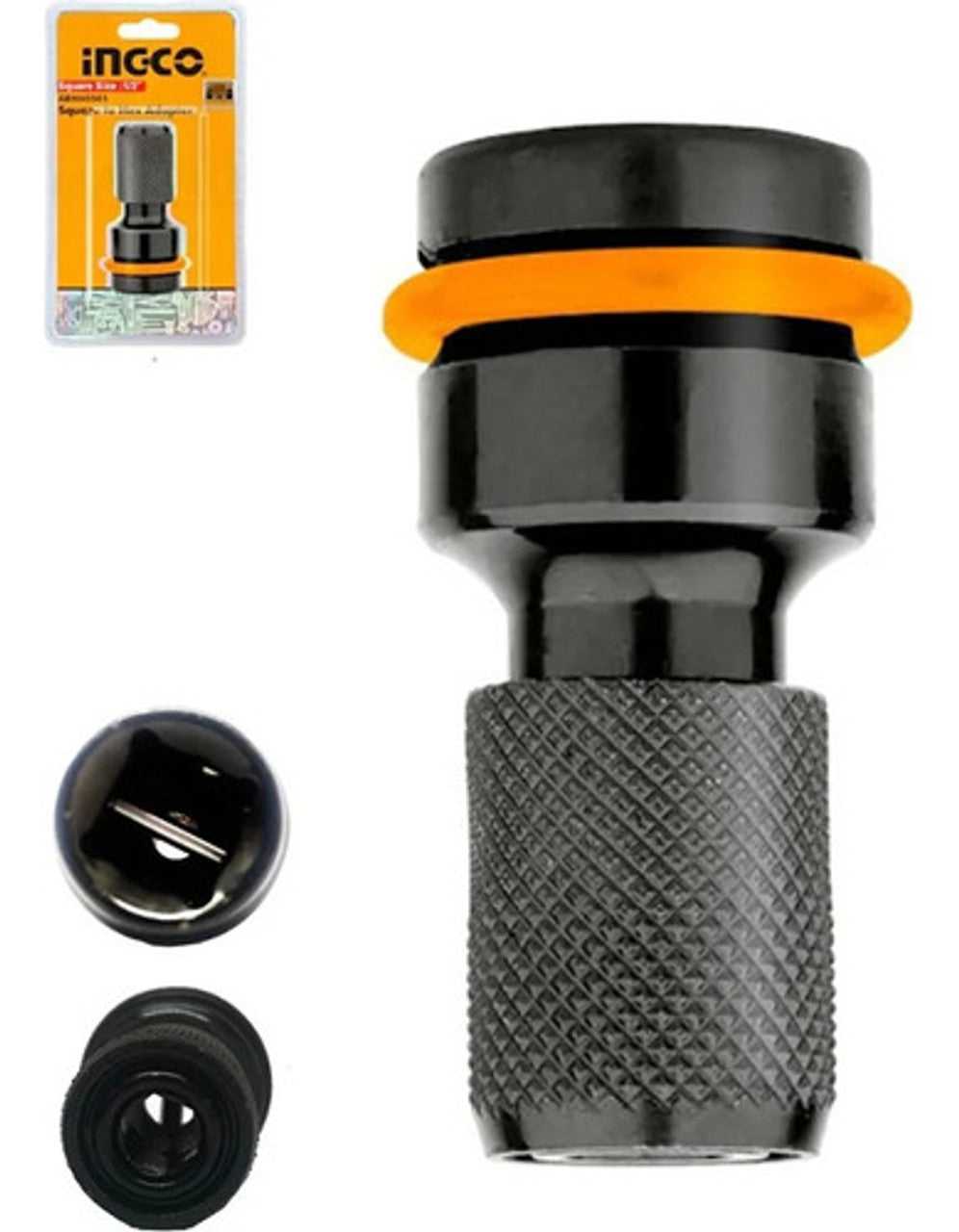 INGCO SOCKET ADAPTER SQUARE DRIVE TO HEX