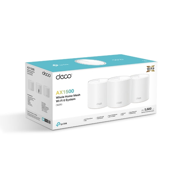 TP-Link Mesh WIFI 1500Mbps (Deco X10 - 3 Pack) NX-TP-X10(3 pack)