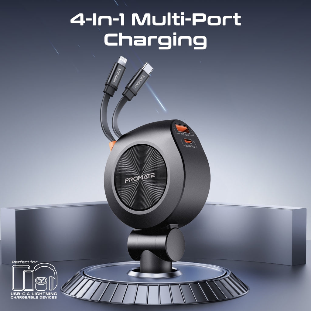 Promate Car Charger DRIVEGEAR-R2 PRO-CC-DRIVEGEAR-R2