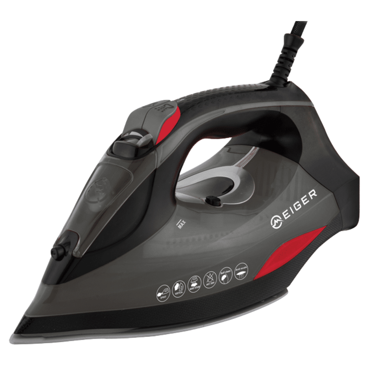 TRUST IRON STEAM 2200W CERAMIC SOLEPLATE TDSC-8008