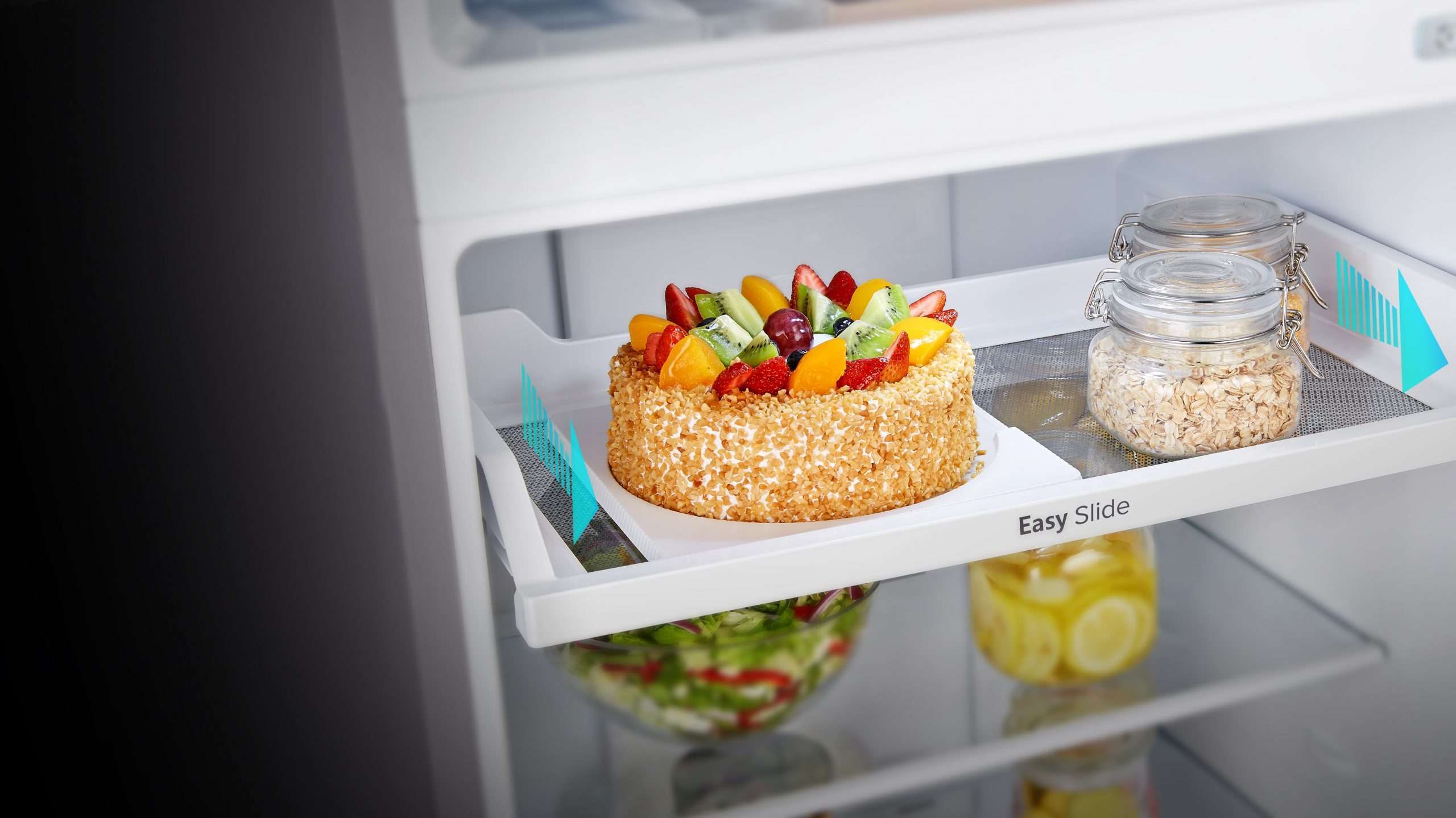 HISENSE 553L CAPACITY TOP-MOUNTED FRIDGE- INOX- EURO E