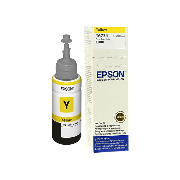 EPSON T6734 YELLOW INK BOTTLE 70ml