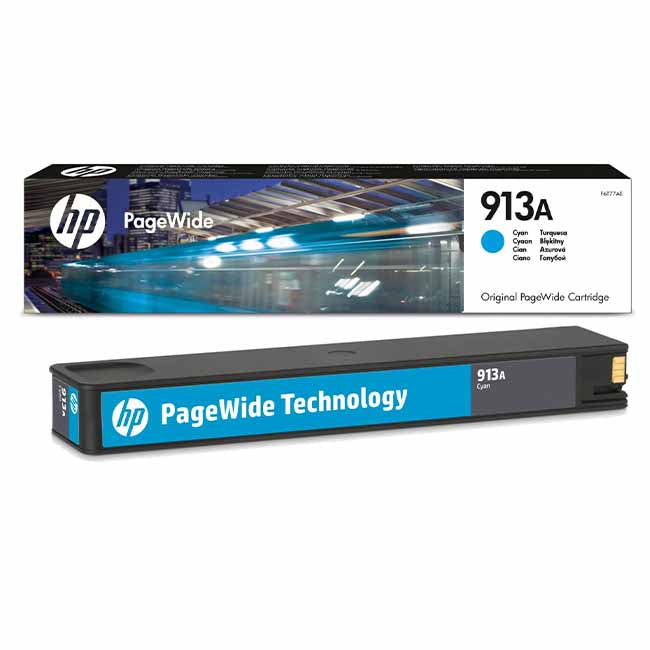 HP 913A Cyan Original PageWide Cartridge